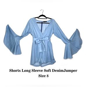 Long sleeves shorts jumper